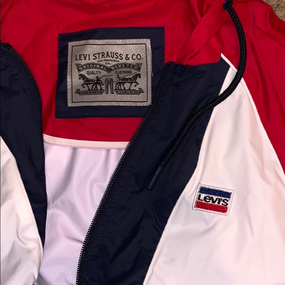 Levi’s Retro Colorblock Windbreaker Jacket - Picture 7 of 7